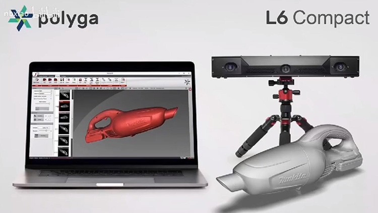 POLYGA L6三維掃描儀，即插即用系統(tǒng)，可在不到一秒的時(shí)間內(nèi)捕獲高分辨率 3D 掃描 精度低于千分之一英寸
