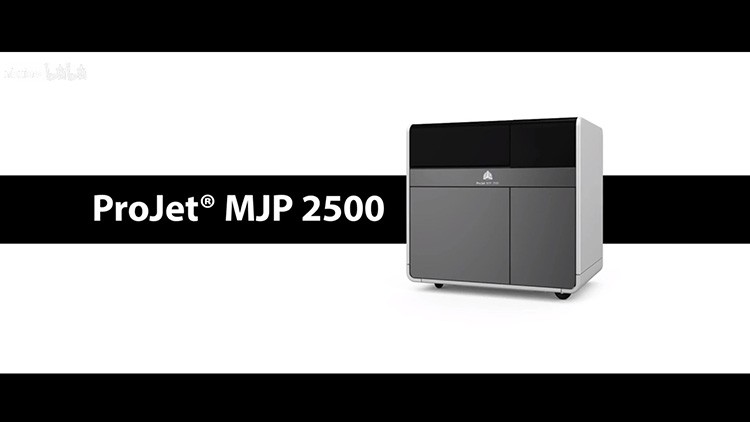 ProJet MJP 2500/2500 Plus 高質(zhì)量、高速度且易于使用的多噴頭3D打印機(jī)
